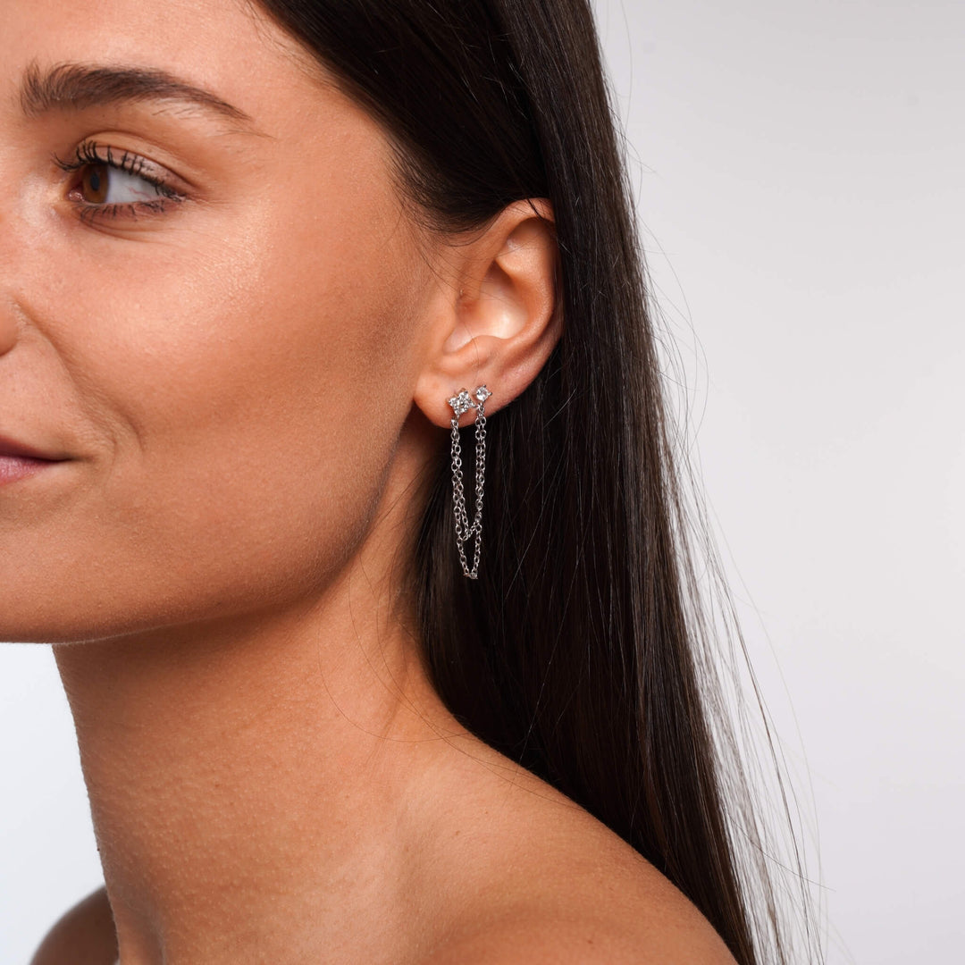 グレース チェーン ピアス